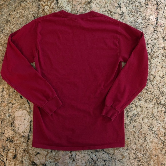 SEDONA, AZ Logo Long Sleeve Dark Red T-Shirt Excellent Condition - Picture 2 of 5